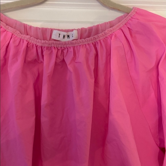 THML Bubblegum Pink Pop Blouse - Picture 5 of 6